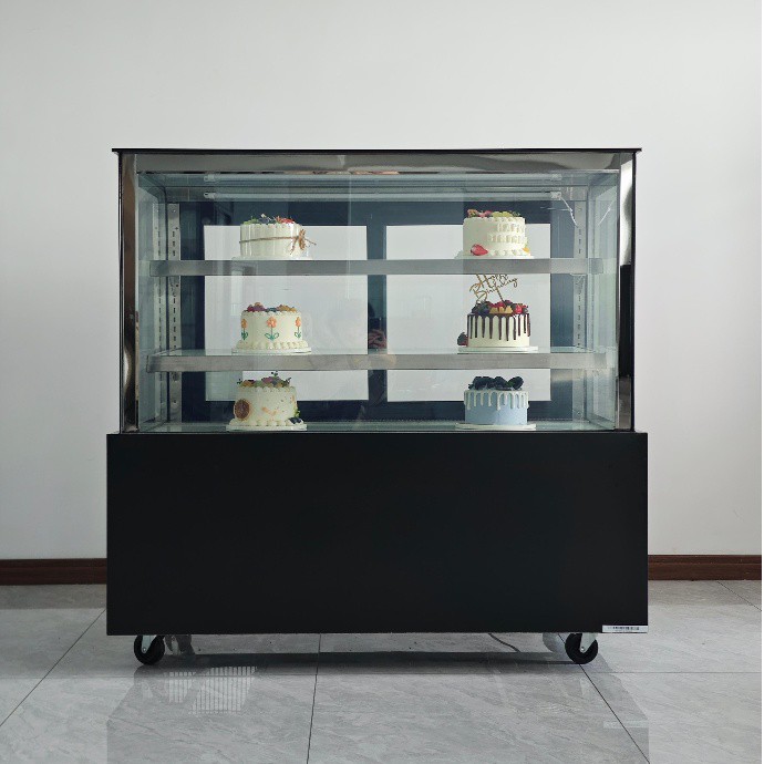 Medium Straight Cake Display Case Manufacturers