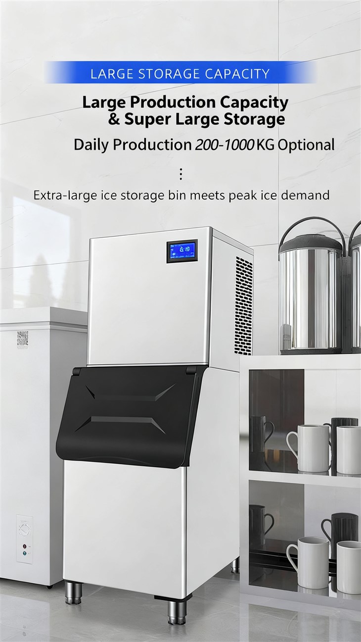 Modular Snowflake Ice Maker factory